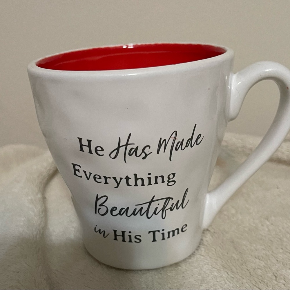 He Has Made Everything Beautiful in His Time Coffee mug